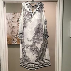 NWT Gorgeous Cold Shoulder Swimsuit Coverup